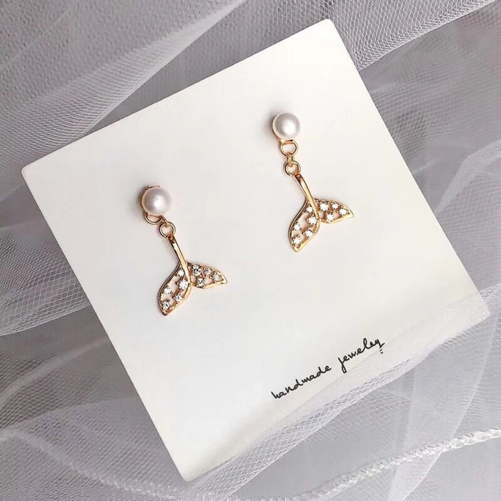 Mermaid Sterling earrings
